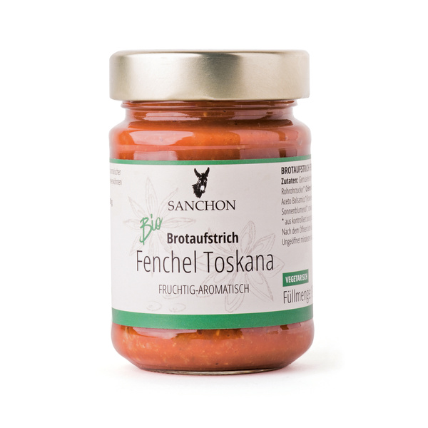 Sanchon Brotaufstrich Fenchel Toskana 190 g