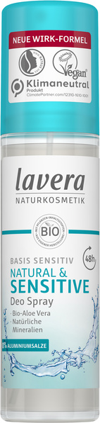lavera Deo Spray basis sensitiv NATURAL & SENSITIVE 75 ml