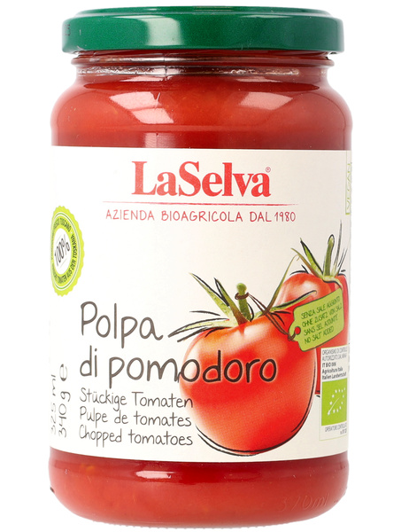 LaSelva Polpa di pomodoro - Stückige Tomaten 340 g