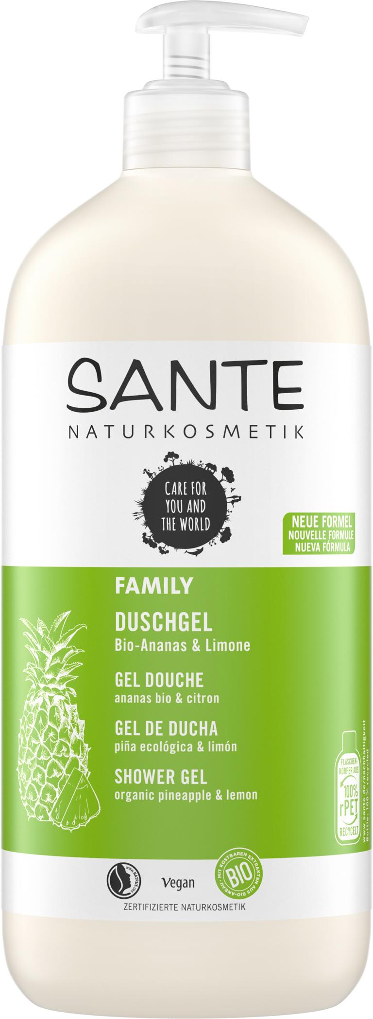 Sante FAMILY Duschgel Bio-Ananas & Limone 950ml