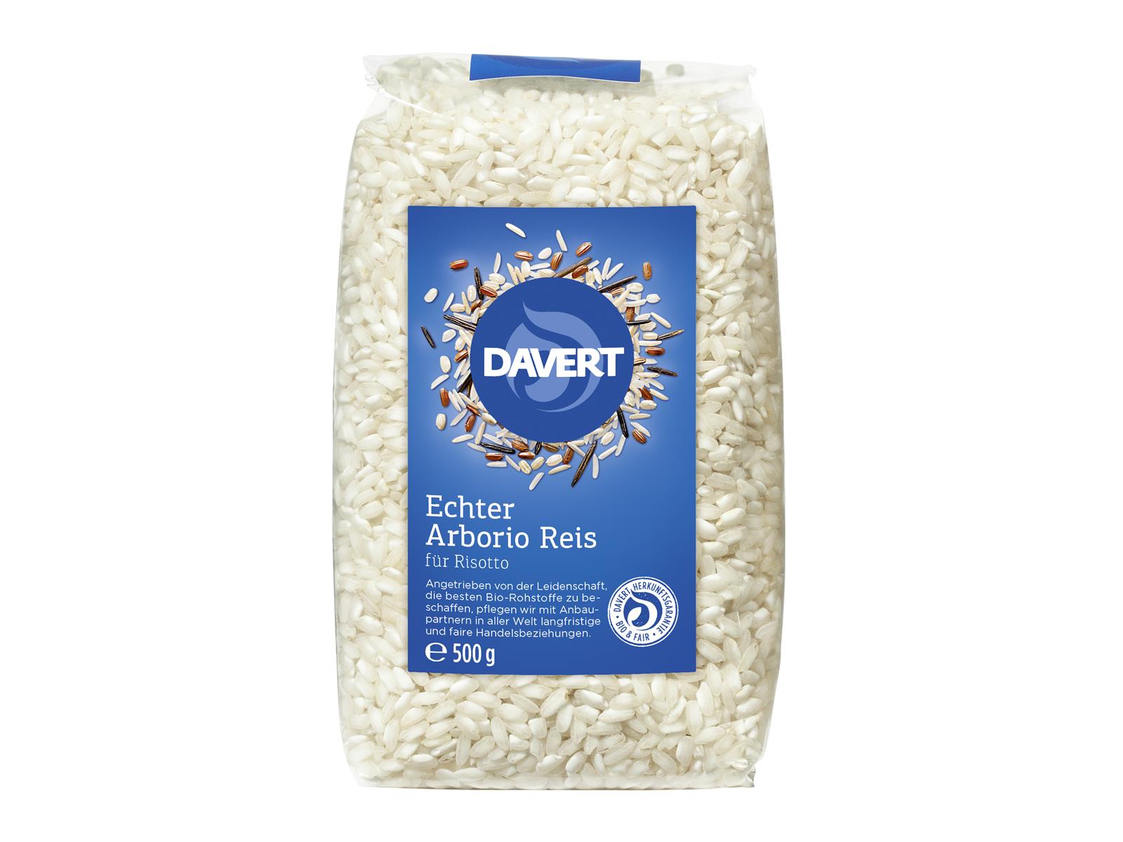 Davert Arborio Reis weiß für Risotto 500 g