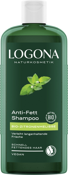 Logona Anti-Fett Shampoo Zitronenmelisse 250 ml