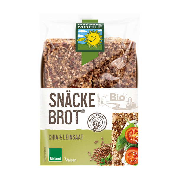 Bohlsener Mühle Snäckebrot Chia & Leinsaat 200 g