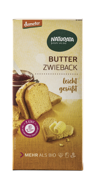 NATURATA Butter Zwieback 150 g