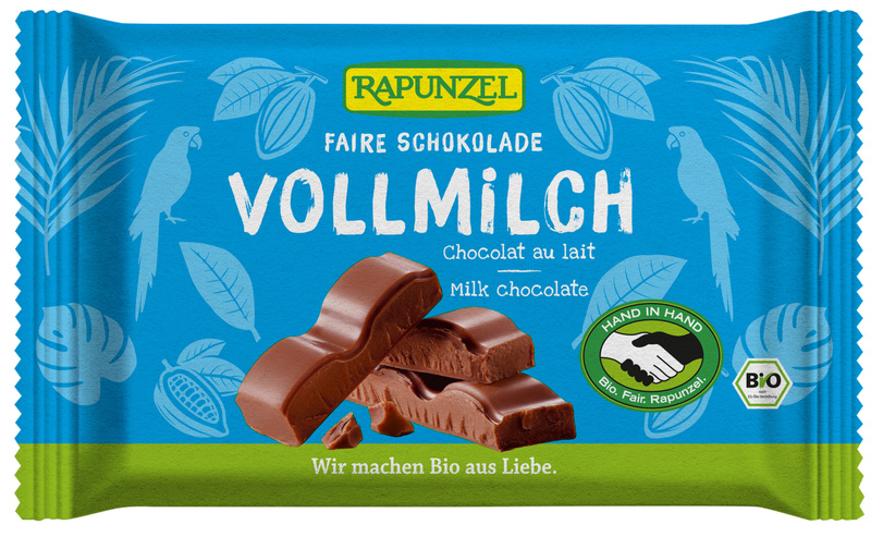 Rapunzel Vollmilch Schokolade 100 g