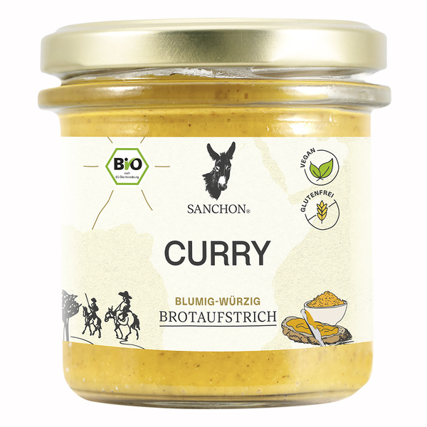 Sanchon Brotaufstrich Curry 135 g