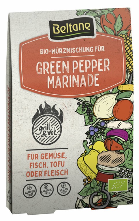 Beltane Grill&Wok Würzmischung für Green Pepper Marinade 29 g