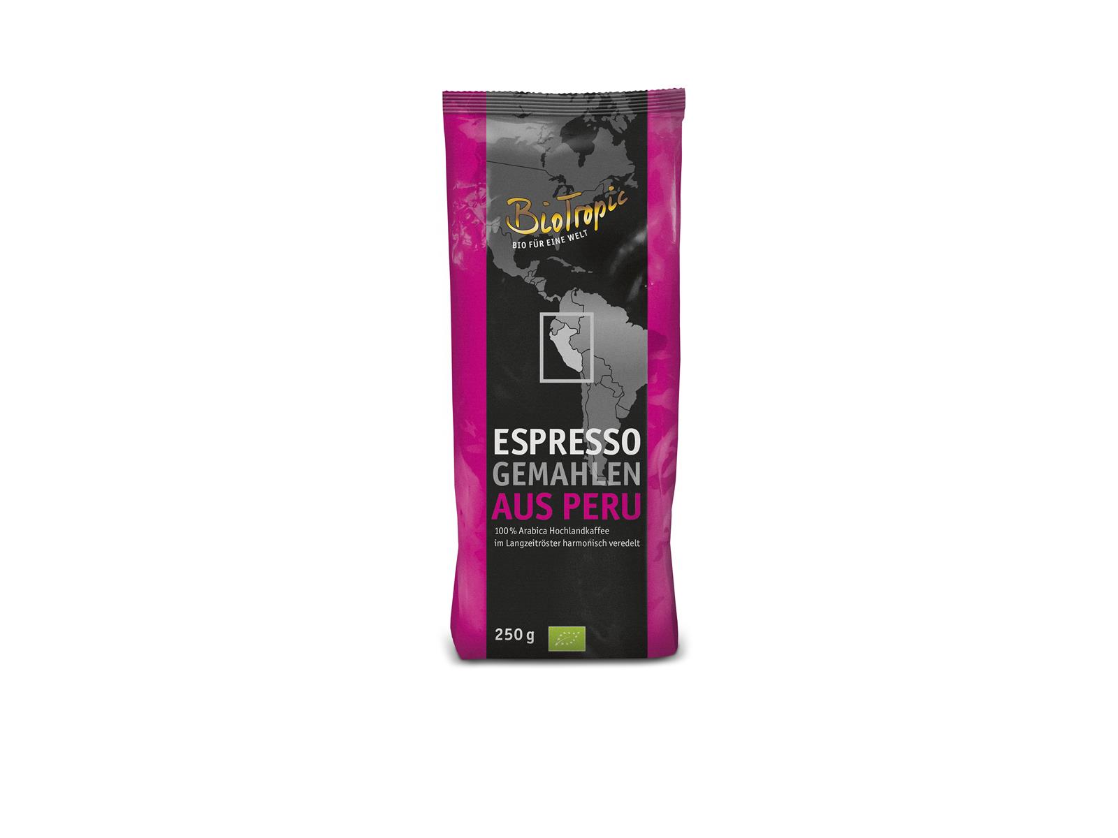 Biotropic Espresso gemahlen 250g