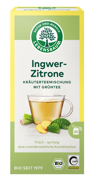 LEBENSBAUM Ingwer-Zitrone 20 Btl. 40 g