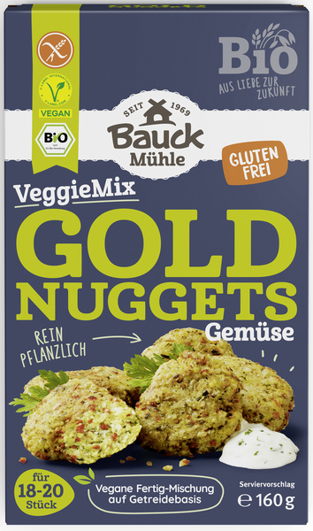 Bauck Mühle VeggieMix Goldnuggets Gemüse 160 g
