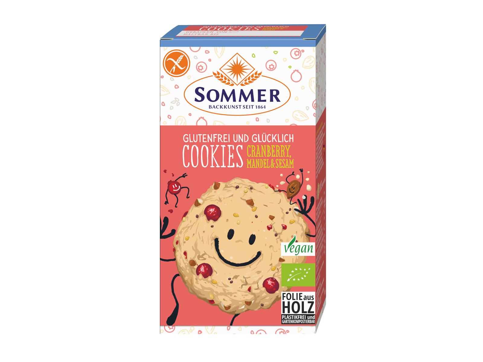 Sommer Cookies Cranberry Mandel Sesam 125 g