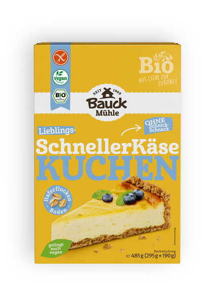 Bauck Mühle Schneller Käsekuchen glf. 485 g