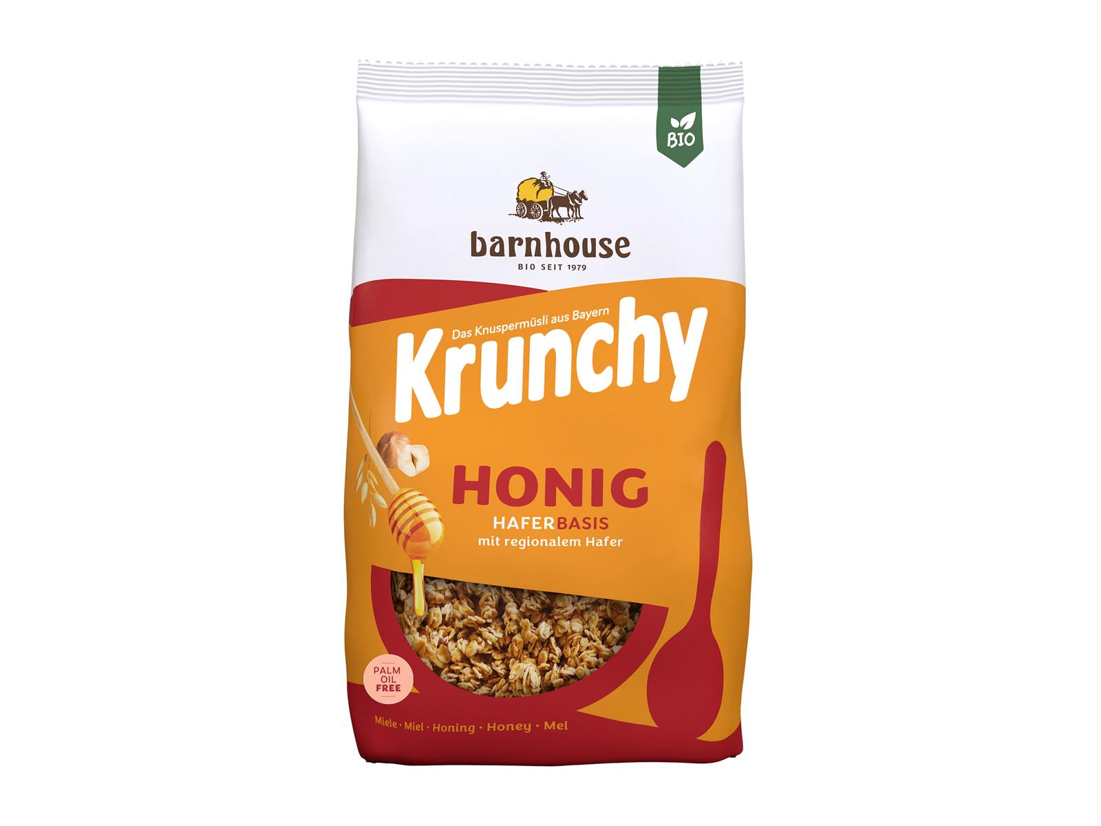 Barnhouse Krunchy Honig 600 g