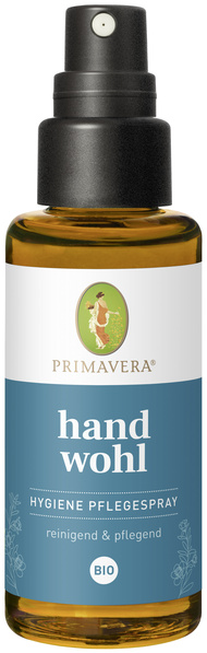 PRIMAVERA Handwohl Hygiene Pflegespray bio 50 ml