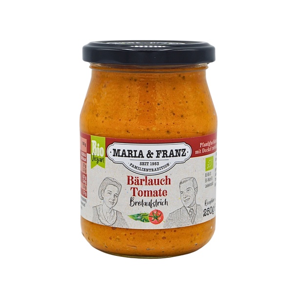 Maria & Franz Bärlauch Tomate Brotaufstrich 250 g