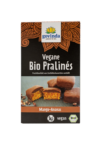 Govinda Pralinés Mango-Ananas vegan 70 g