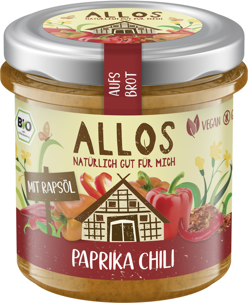 Allos Auf's Brot Paprika Chili 140 g