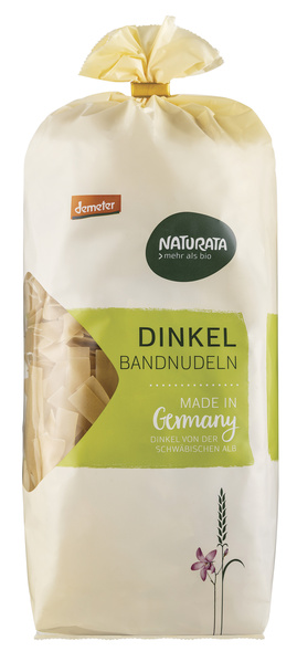 NATURATA Dinkel Bandnudeln hell 500 g