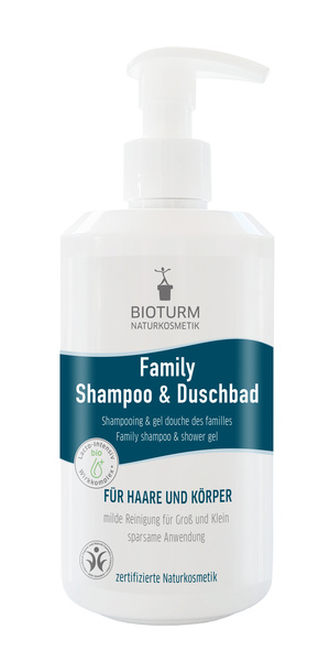 BIOTURM Family Shampoo & Duschbad 500 ml