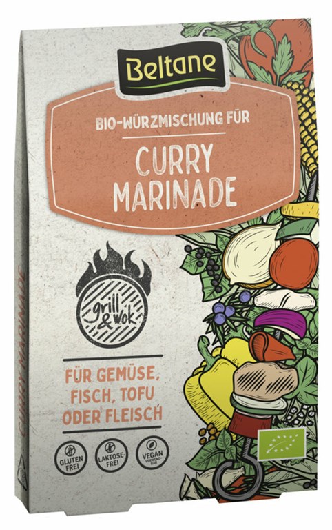 Beltane Grill&Wok Würzmischung für Curry Marinade 29 g