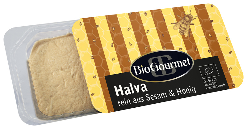 BioGourmet Halva rein aus Sesam und Honig 75 g