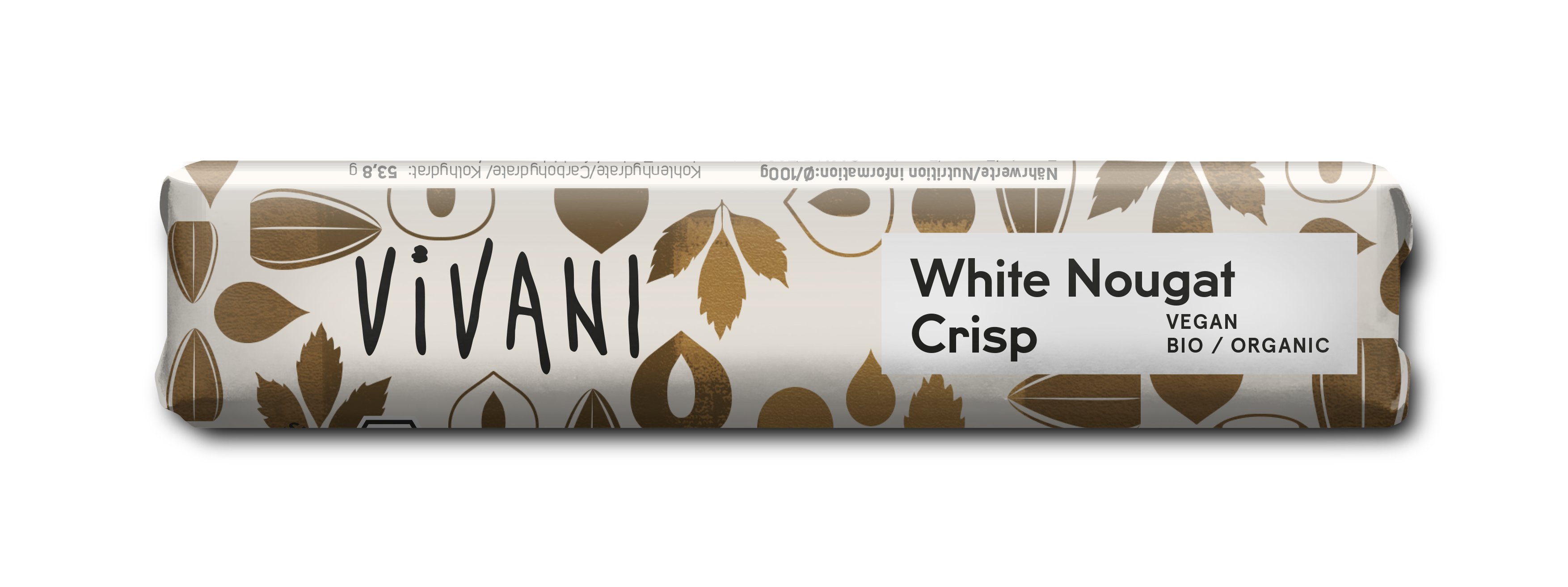 Vivani White Nougat Crisp 35 g
