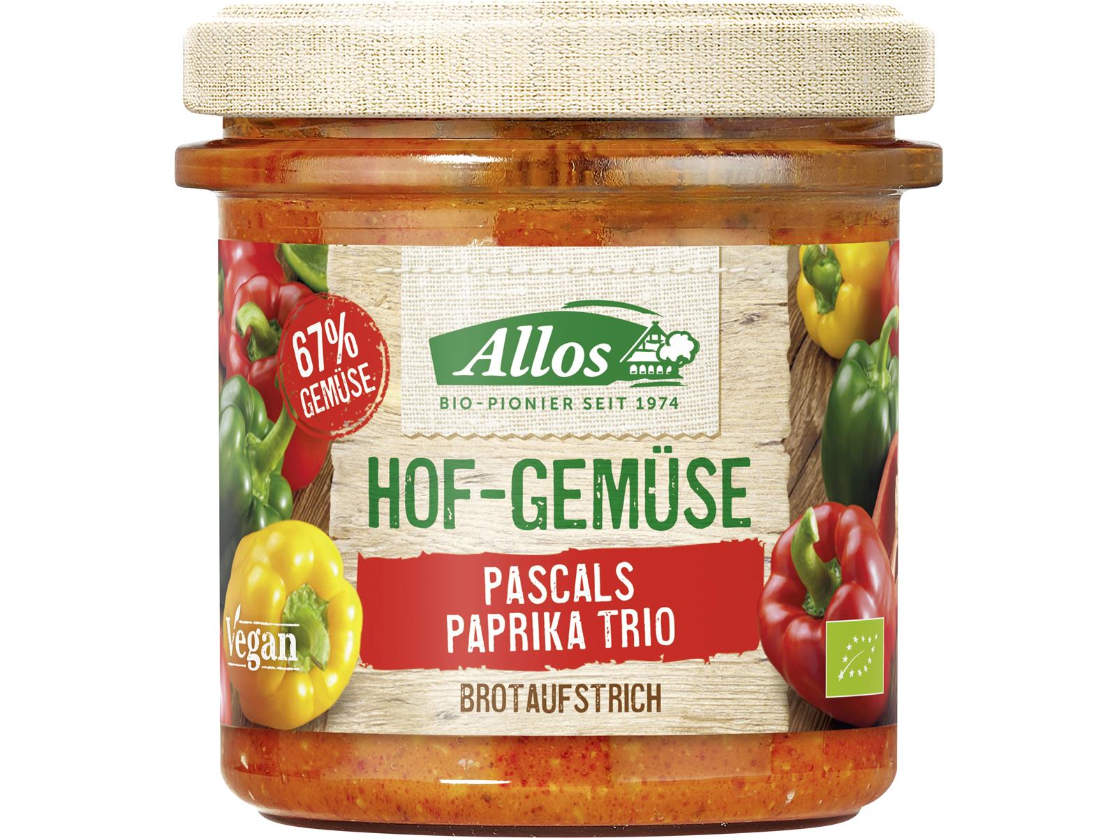 Allos Hof Gemüse Paprika Trio 135 g