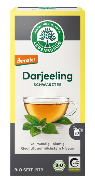 LEBENSBAUM Darjeeling Schwarztee 20 Btl. 40 g