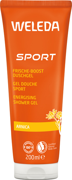 Weleda Sport Frische-Boost Duschgel Arnika 200 ml