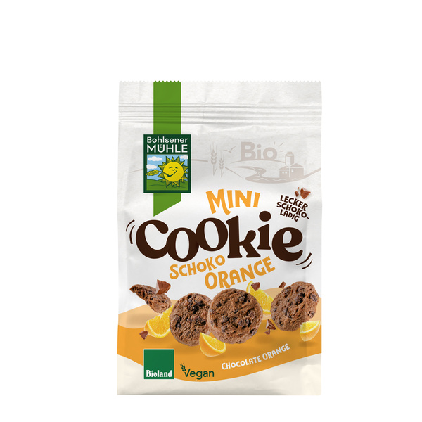 Mini Cookie Schoko Orange 125 g