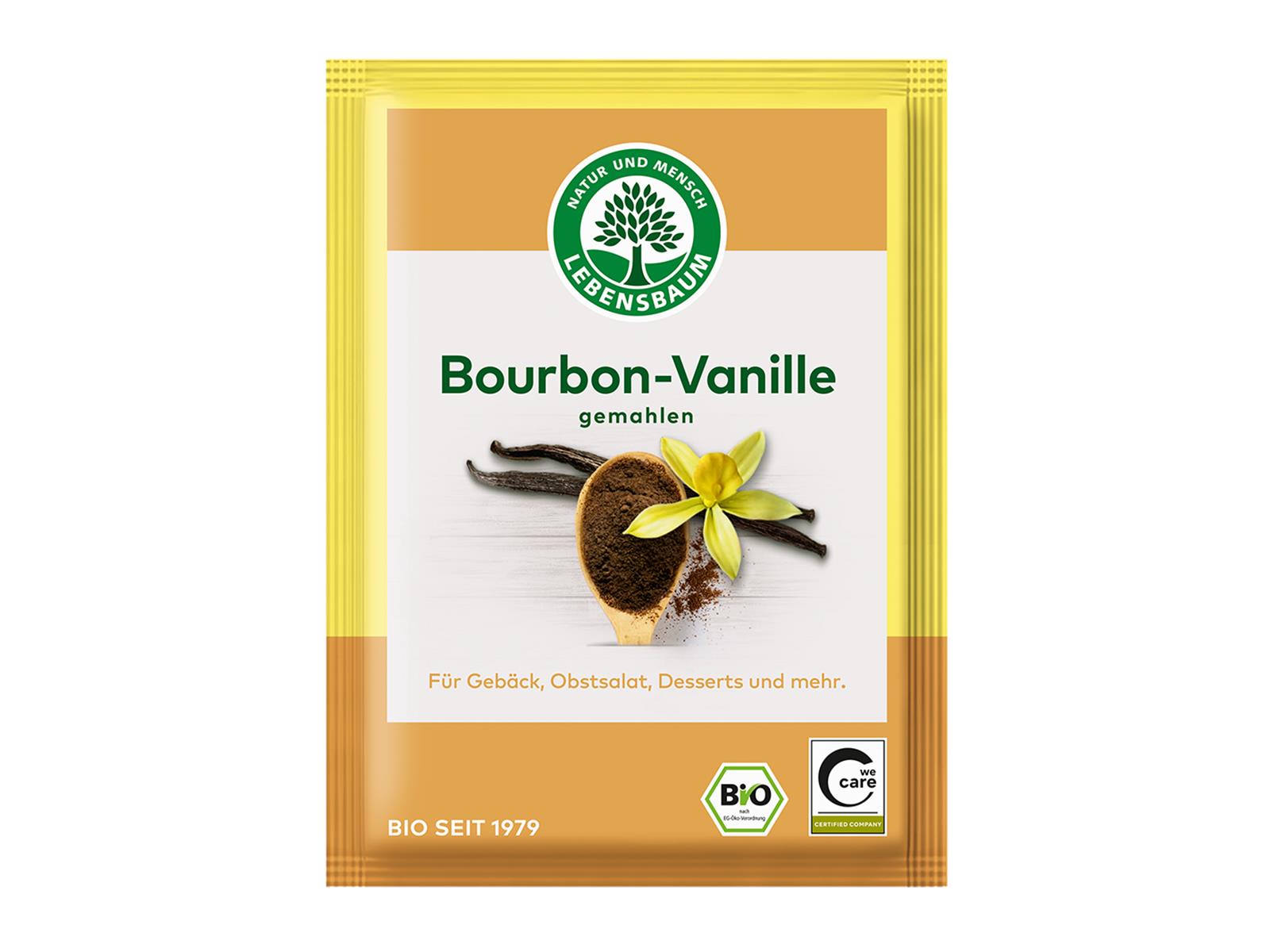 Lebensbaum Bourbon Vanille gemahlen 5 g