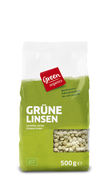greenorganics Linsen grün 500 g