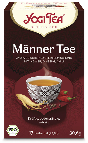 YOGI TEA Yogi Tea Männer Tee 17 Btl. 30.6 g