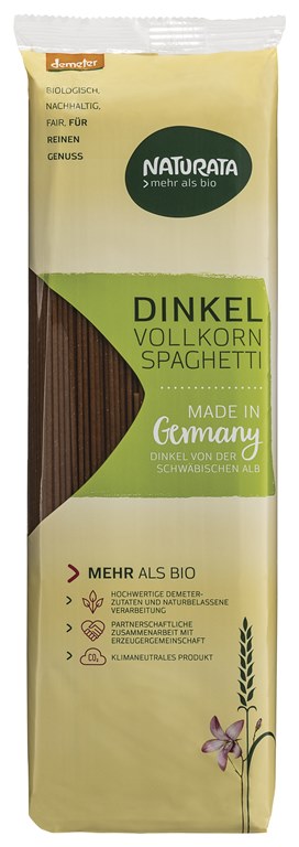 Naturata Dinkel Vollkorn Spaghetti 500g