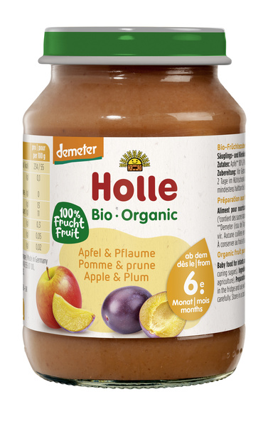 Holle  Apfel & Pflaume 190 g