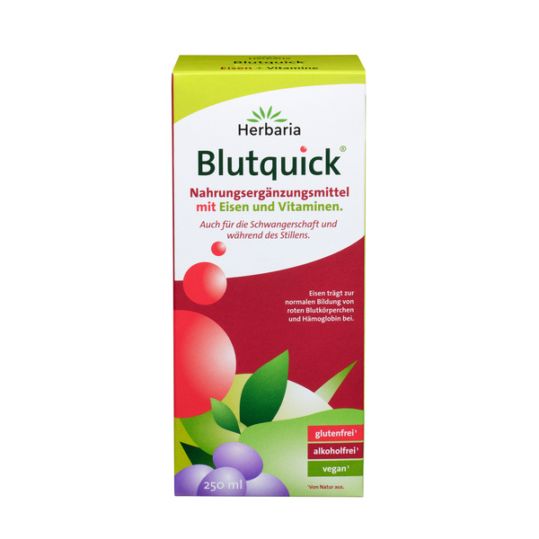 HERBARIA Blutquick kbA 250ml 250 ml