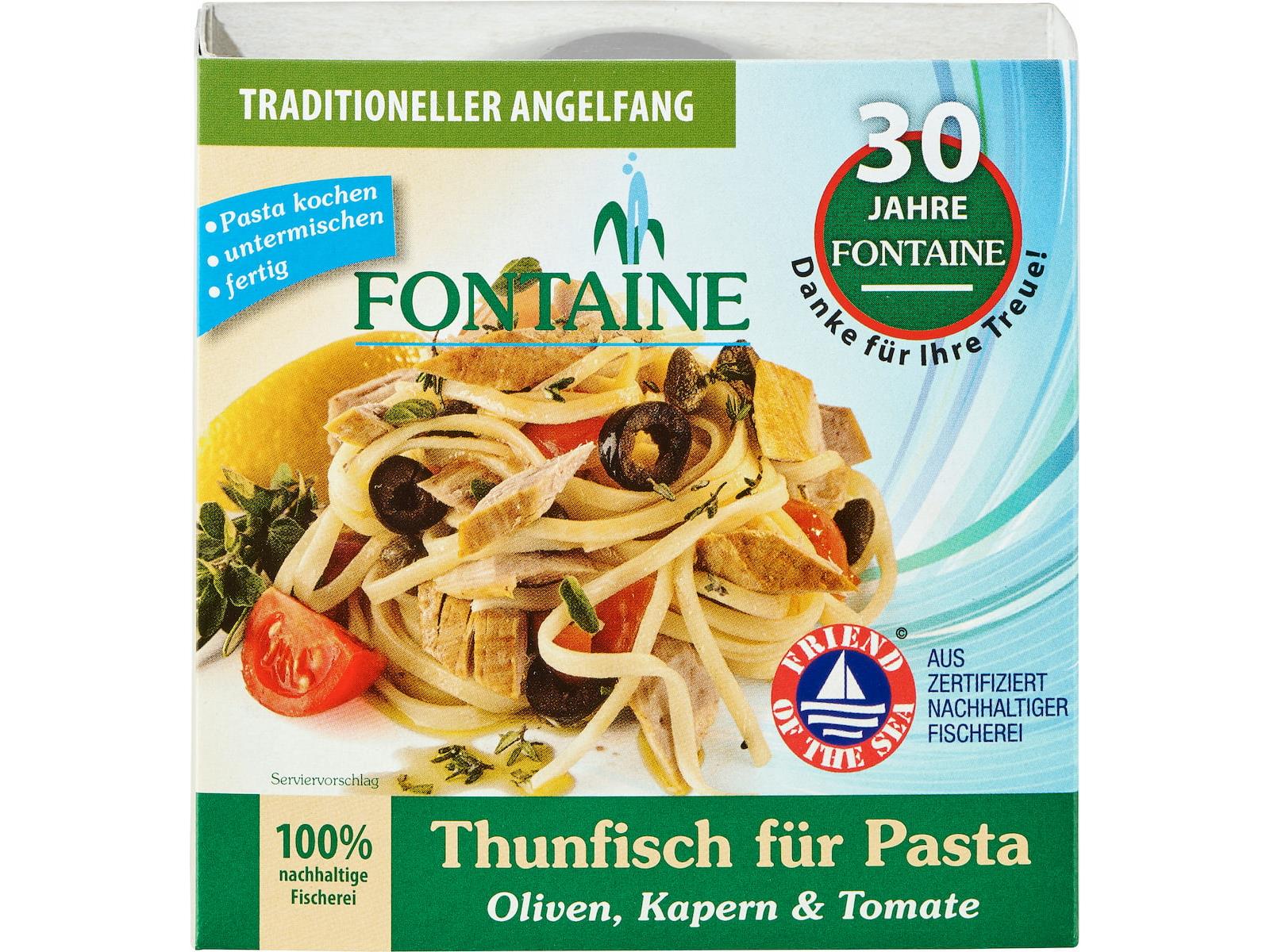 Fontaine Thunfisch für Pasta Oliven 200 g