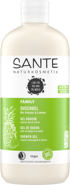 FAMILY Duschgel Bio-Ananas & Limone 500 ml