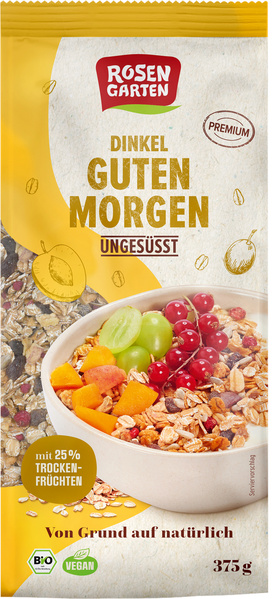 Rosengarten Dinkel Guten Morgen Müsli 375 g