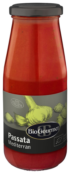 BioGourmet Passata Mediterran 410 g