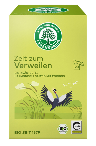 LEBENSBAUM Zeit zum Verweilen Kräutertee mit Roibusch 20Btl. 40 g