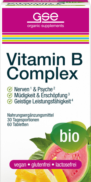 GSE Vitamin B Complex 60 Tabl.