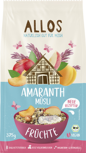 Allos Amaranth Früchte Müsli 375 g