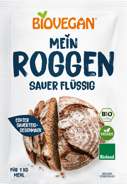 Biovegan Sauerteig Roggen flüssig 150 g