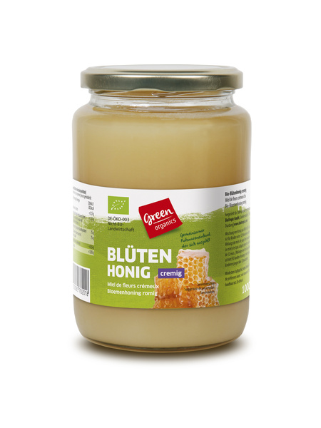 greenorganics Blütenhonig cremig 1 kg