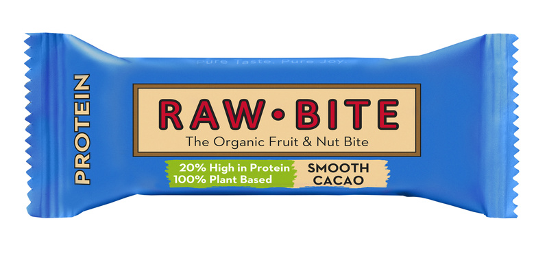 Raw Bite Raw Bite Fruchtriegel Protein Smooth Cacao 45 g