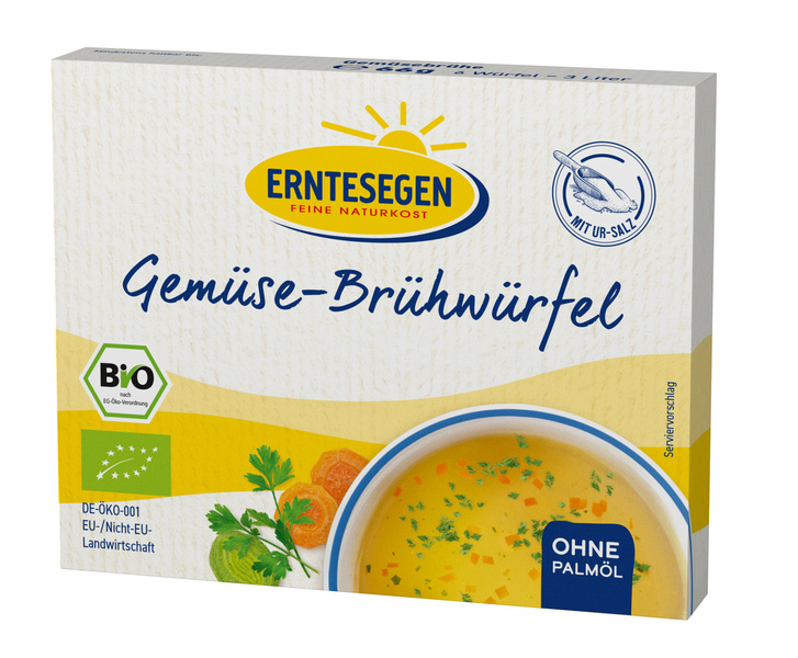 Erntesegen Gemüse Brühwürfel 6St. 66 g