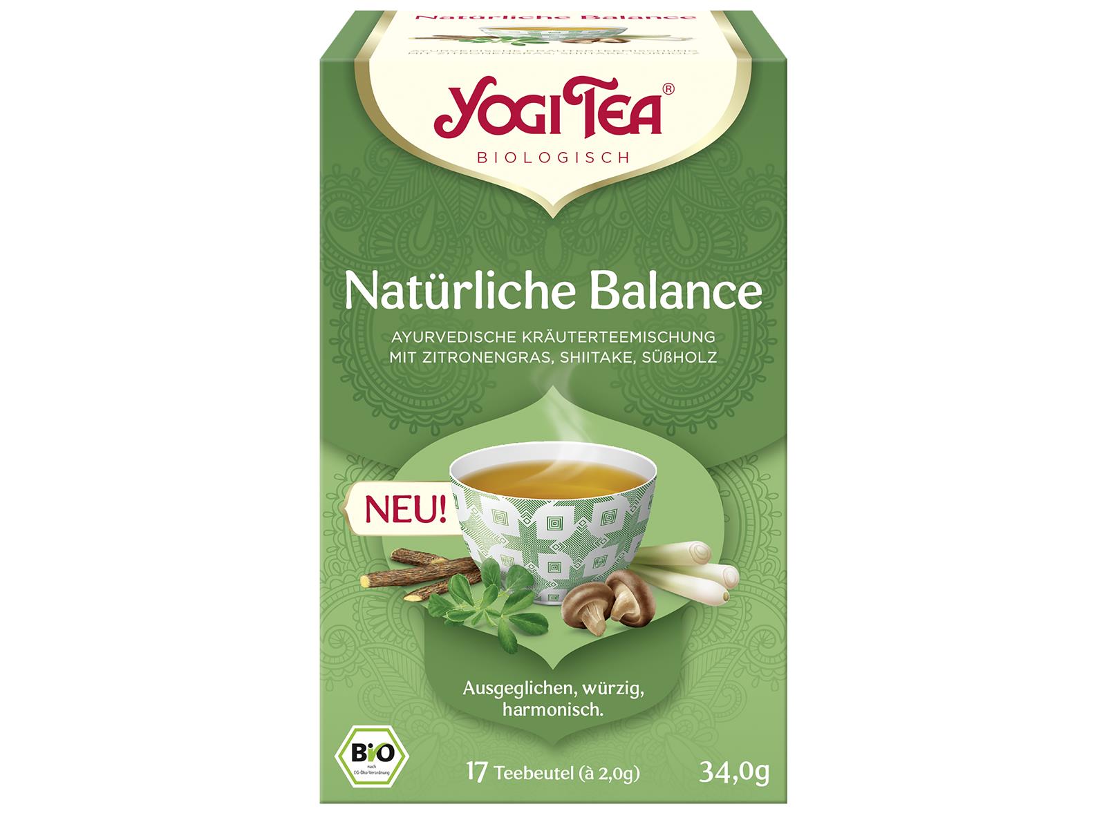 Yogi Tea Natürliche Balance 17 Btl. 34 g