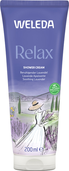 Weleda Relax Shower Cream Lavendel 200 ml