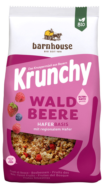 Barnhouse  Krunchy Pur Waldbeere 375 g
